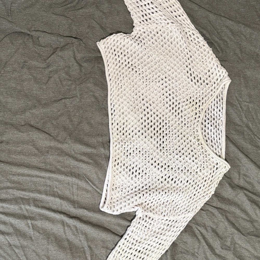 Garage Cream Knit Sweater